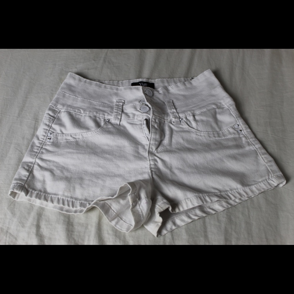 YMI high rise jean short